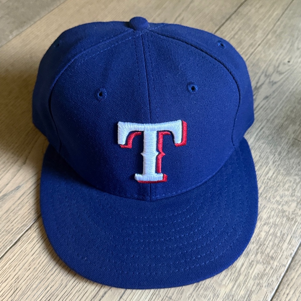 Mens Texas Rangers New Era Game Authentic Collection On-Field 59FIFTY Fitted Hat